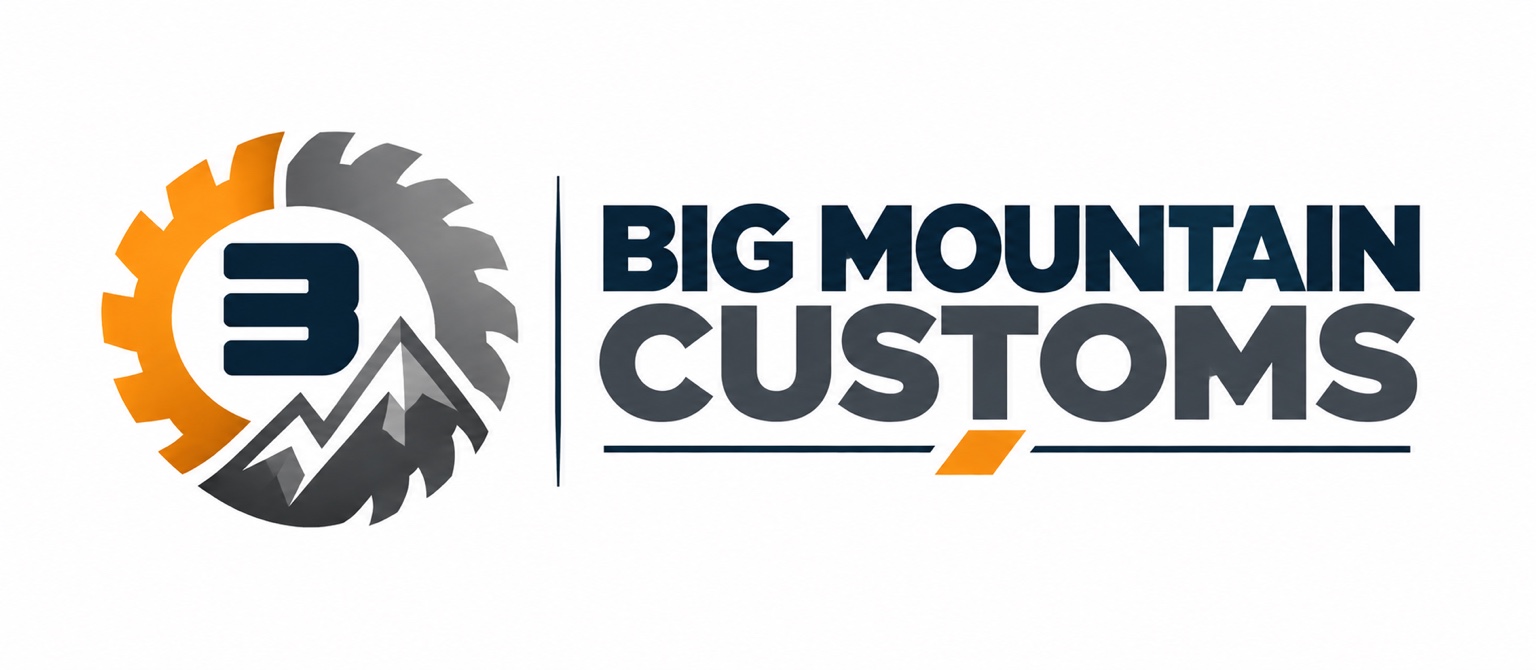 Big Mountain Custom logo
