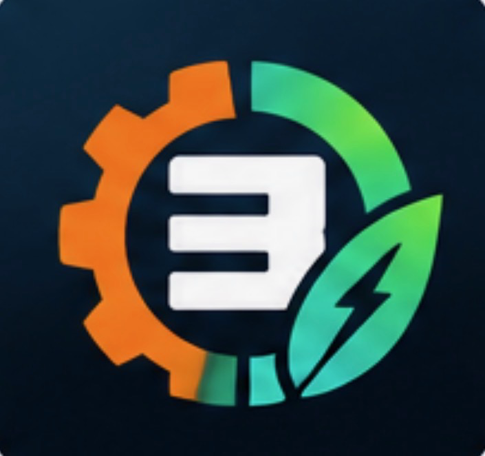 EMC³ sustainable solutions emblem