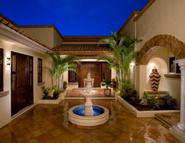Courtyard residence