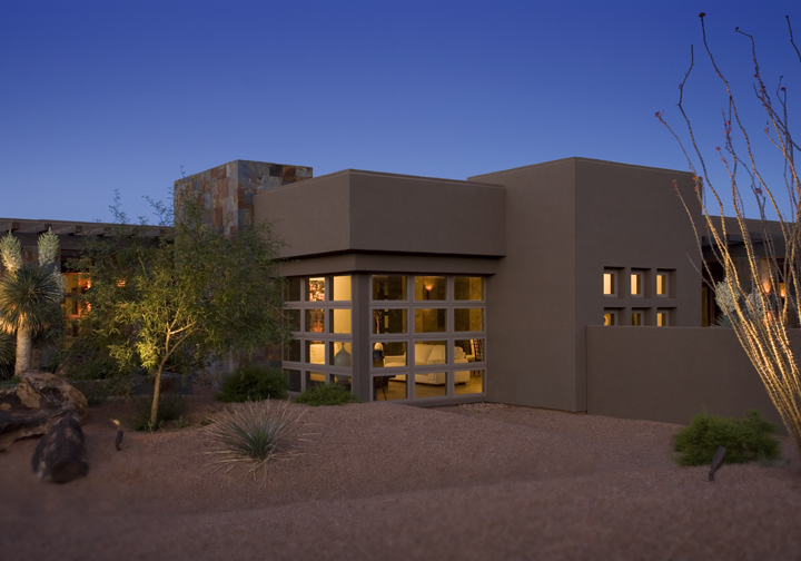 Desert residence exterior