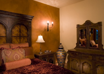 Furnished bedroom