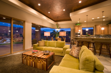 Covered patio