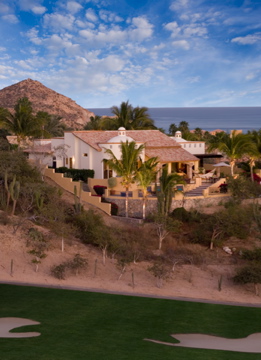 Hillside residence
