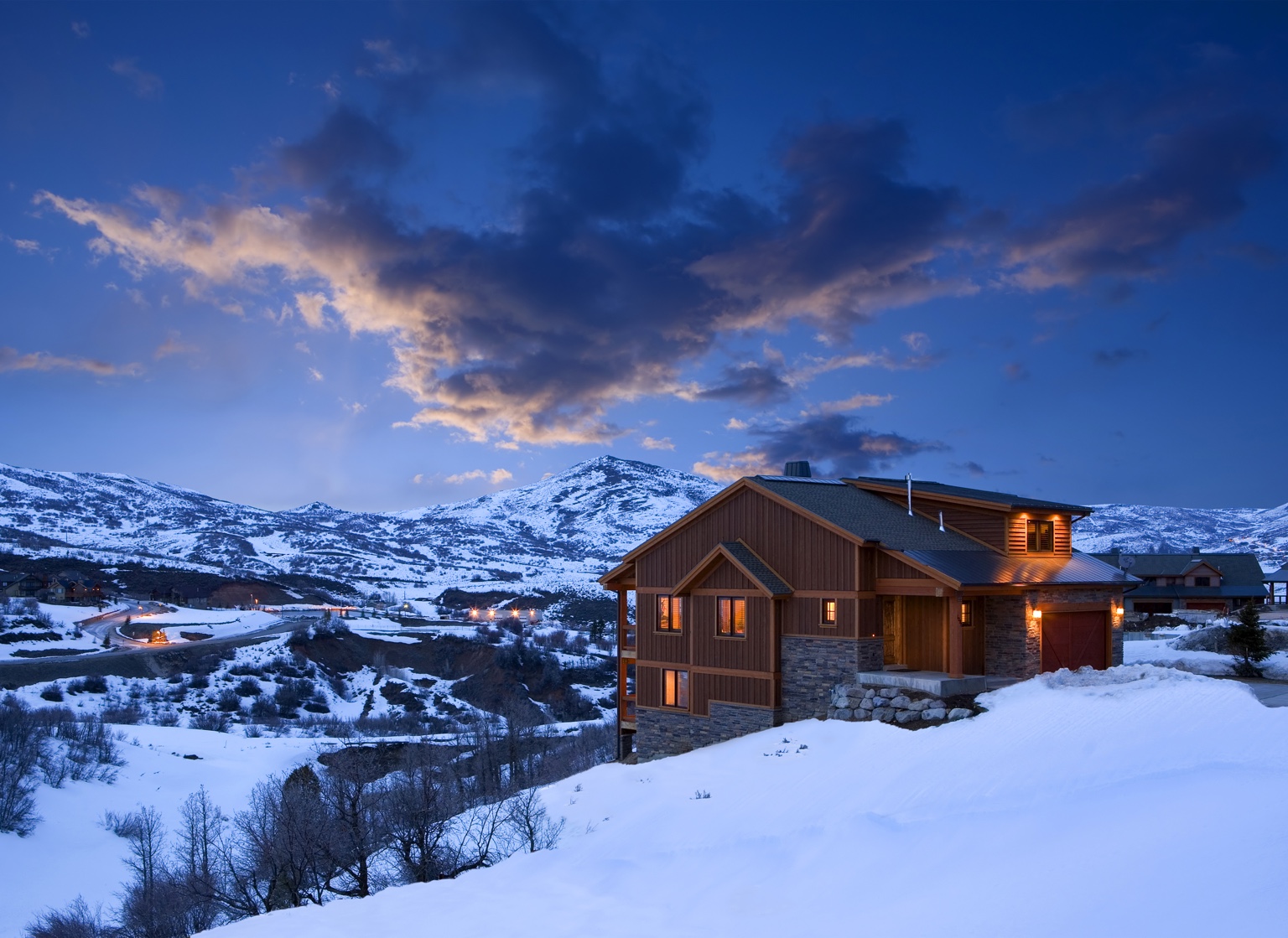 Completed Park City mountain home