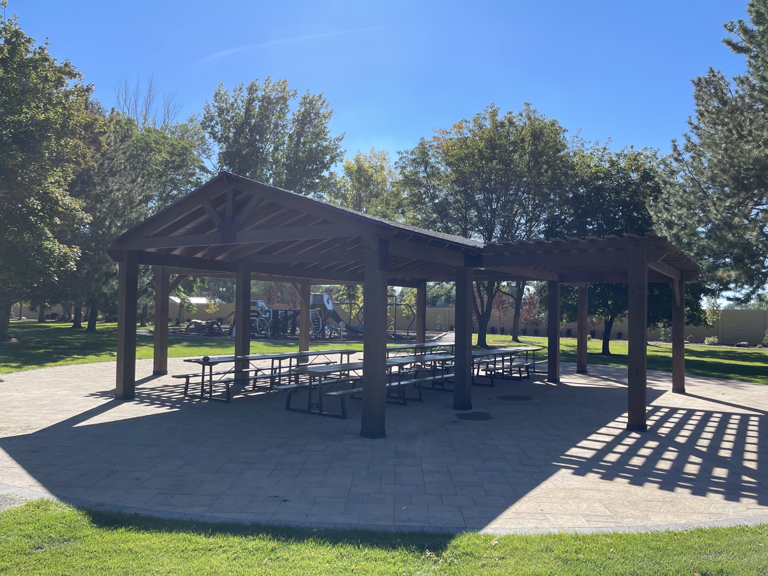 Completed Centennial HOA pavilion