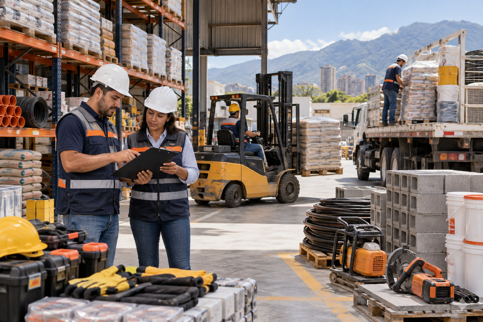 Equipos y materiales de construcción